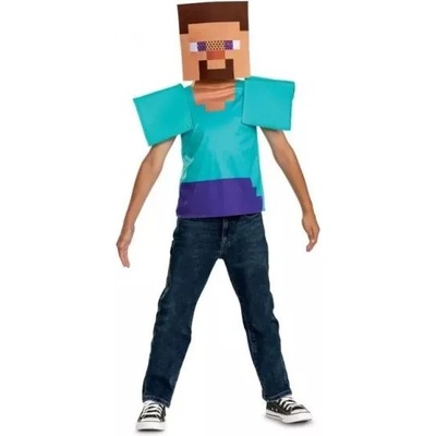 Disguise Minecraft: Незаменим детски костюм на Стив - XS размер (162429M-20L)