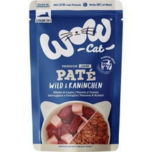 WOW Cat Senior Paté zverina a králik 12 x 125 g