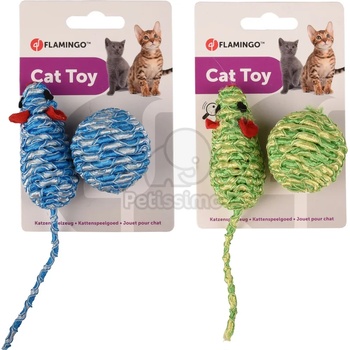 Image 1 of Flamingo топка и мишка от въже 1 бр