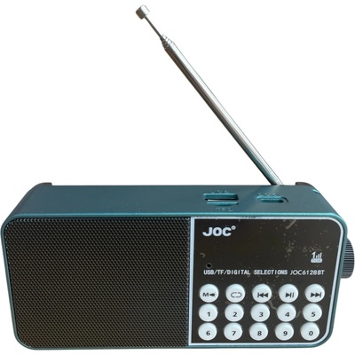 JOC Портативно радио JOC 6128BT - Bluetooth, FM радио, МP3 плеър, USB и SD card (3031)