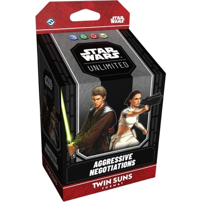 Fantasy Flight Games Star Wars: Unlimited - Twin Suns Deck Aggressive Negotiation (SWHA003EN)