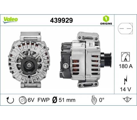 generátor VALEO 439929