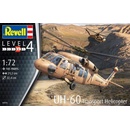 Revell Sikorsky UH-60 černá Hawk Plastic ModelKit 04976 1:72