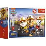 Trefl Puzzle 20el minimaxi clubs 21146 cheerful doggies