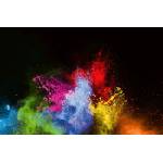 DIMEX ART Флизелинов фототапет абстрактен цветен прах 375 x 250 см