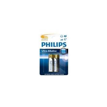 Philips LR6E2B/10 Batteries PHILIPS Ultra alkaline AA LR6 BLISTER OF 2 (LR6E2B/10)
