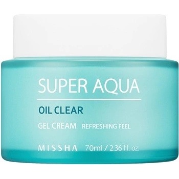 Missha Super Aqua Oil Clear hydratační gelový krém Refreshing Feel 70 ml