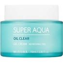 Missha Super Aqua Oil Clear hydratační gelový krém Refreshing Feel 70 ml