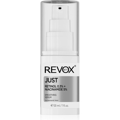 Revox JUST Retinol 0.3% + Niacinamide 5% хидратираща изглаждаща емулсия против стареене на кожата 30ml