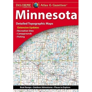 Delorme Atlas & Gazetteer: Minnesota (ISBN: 9781946494719)