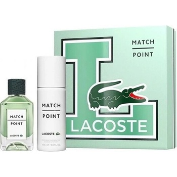 Lacoste Match Point EDT 100 + deodorant ve spreji 150 ml dárková sada