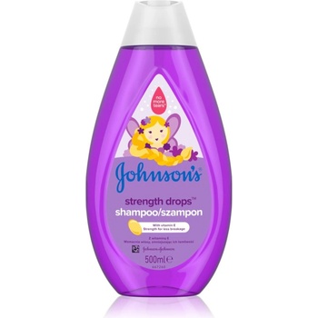 Johnson's Strenght Drops подсилващ шампоан за деца 500ml