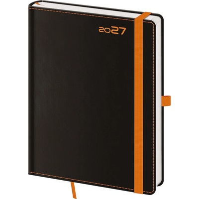 Helma Black B6 Týdenní 2027 Orange