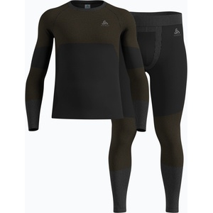 ODLO Мъжки комплект термоактивно бельо ODLO Fundamentals Performance Warm black