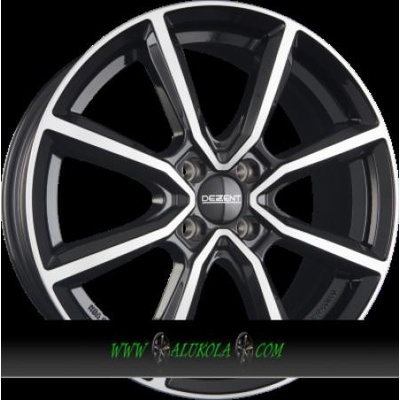 Dezent TN 6x15 4x100 ET38 black polished