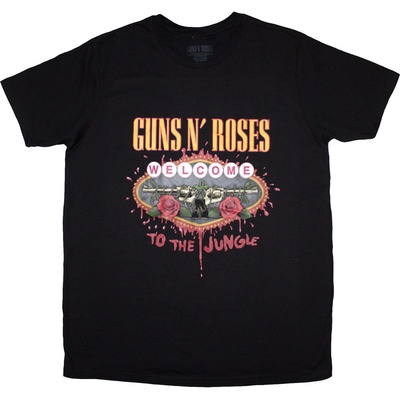 Guns N' Roses Welcome to the Jungle Black S Дамски Риза (GNRTS28LB01)