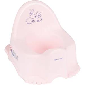 TEGA BABY Бебешко гърне"Зайчета" розово (g01602lbpin)