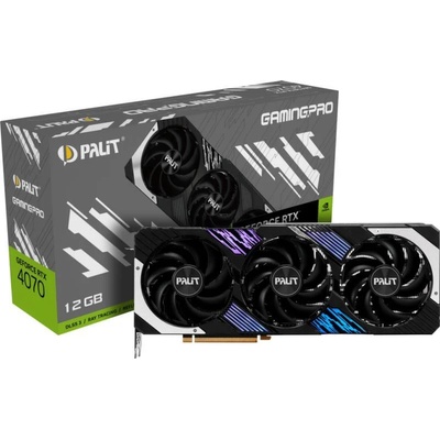 Palit GeForce RTX 4070 GamingPro 12G GDDR6X (NED4070019K9-1043A)