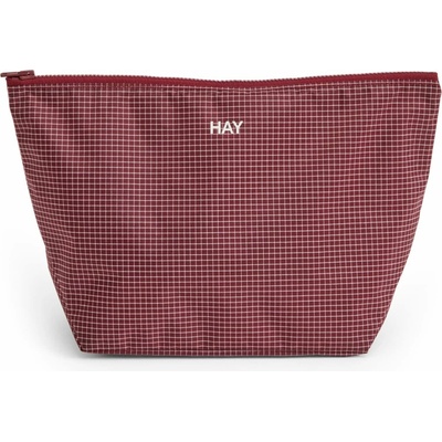 Hay puzdro Grid M burgundy