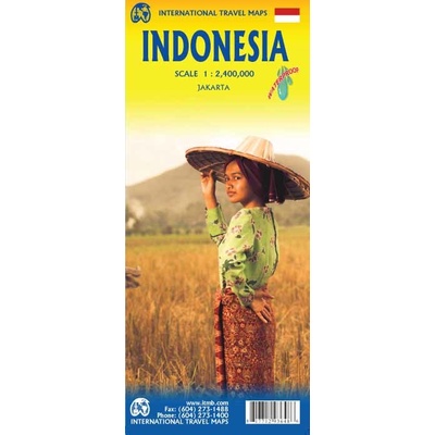 ITMB Publishing mapa Indonesia 1:2,4 mil. ITM
