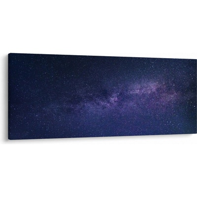 Obraz noční oblohy, jednodílný 120x50 cm