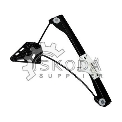 Spouštěč skla ZL bez motorku ŠKODA OEM Originál 6V0839461