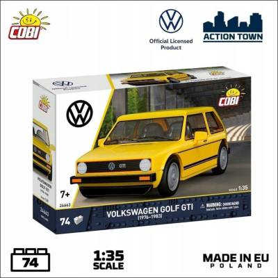 Cobi 24663 Volkswagen Golf GTI, 1:35, 74 k