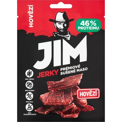 Jim Jerky hovězí 23 g – Zboží Dáma