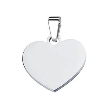 Šperky4U Ocelový přívěšek srdíčko DR1305