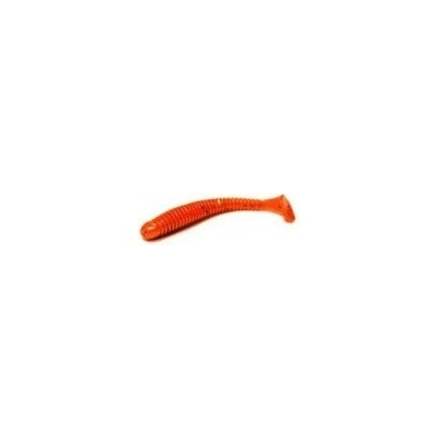 Sharpfishes Kopyto Tasty Worm 5cm 0,8g Matte Red Glitter 8ks