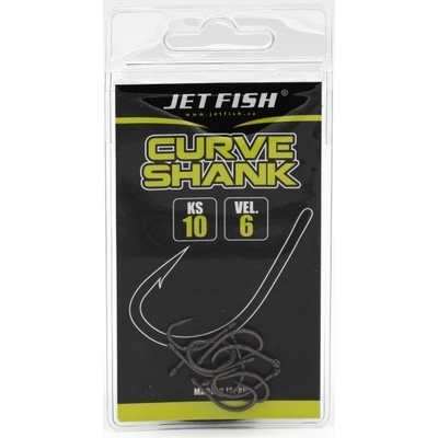 Jet Fish Curve Shank veľ.6 10 ks