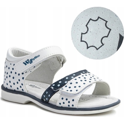 Wojtyłko detské sandále biela