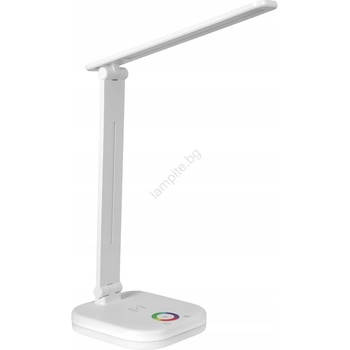 SmartLED Led rgbw димируема настолна лампа с безжично зареждане led/7w/5v usb бяла (sd0089)