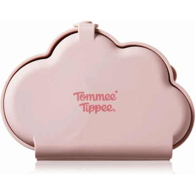 Tommee Tippee EasiStic Silicone Foldable Plate desiatový box 4m+ Pink
