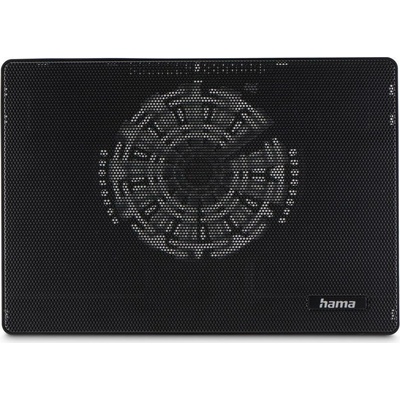 Hama Laptop-Kühler Slim, ultraflach, leise, leicht, bis 40 cm (15,6), Černá (00126808)