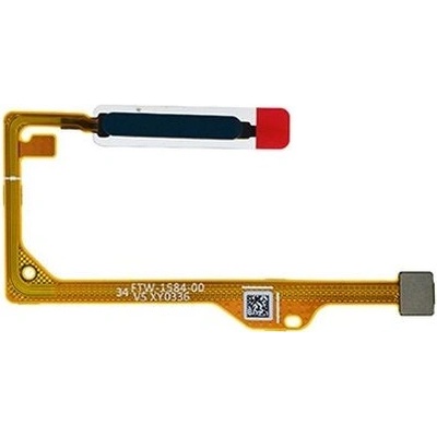 Huawei P Smart (2021) - Senzor Odtlačku Prsta + Flex Kábel (Crush Green) - 23100614 Genuine Service Pack, Crush Green