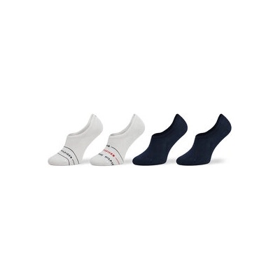Tommy Hilfiger Комплект 4 чифта мъжки чорапи тип терлик 701227299 Цветен (701227299)