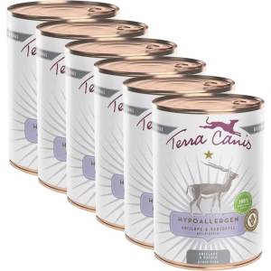 Terra Canis Хипоалергенен Антилопа и картоф 6 x 400 г
