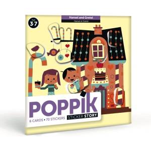 POPPIK Приказни стикери poppik - Хензел и Гретел (poc007)