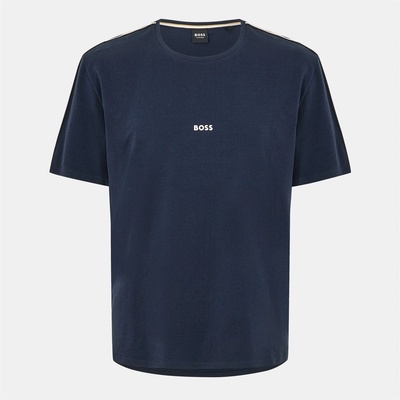 Boss Тениска Boss Men's Unique Cotton T-Shirt - Dark Blue 403