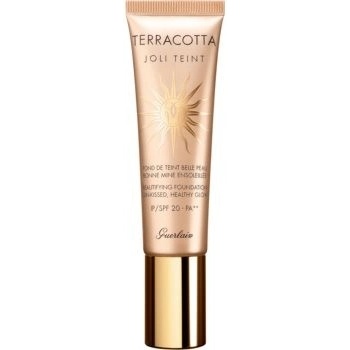 GUERLAIN Terracotta Joli Teint Beautifying Foundation Rozjasňující make-up pro přirozený vzhled SPF20 Ebony 30 ml