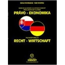 Krenčey Ivan - Nemecko-slovenský a slovensko-nemecký prekladateľský slovník Právo-Ekonomika