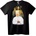 NOONEBRAND Религиозна Тениска Исус и Папата - 2XL, Black