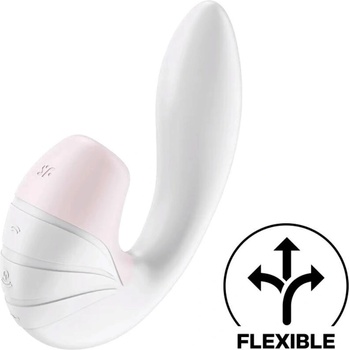 Satisfyer Kлитор стимулатор и вибратор бял Satisfyer Supernova Air Pulse