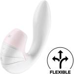 Satisfyer Kлитор стимулатор и вибратор бял Satisfyer Supernova Air Pulse