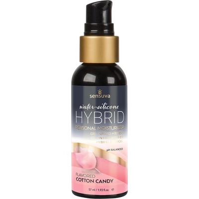 Lubes - Hybrid Hибриден личен овлажнител sensuva с вкус на захарен памук 57ml