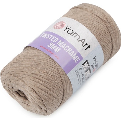 Stoklasa Pletací příze Twisted Macrame 250 g rozčesávací Balení: 1 ks, Varianta: 2 (768) béžová 2 (768) béžová