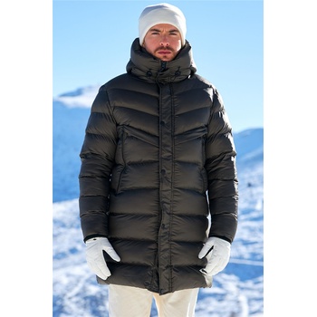 River Club Мъжко водонепромокаемо и ветроустойчиво дълго яке udk-001 - Каки #408171 (408171_Хаки)