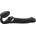 Strap On Me Multi Orgasm Strap-On Vibrator with Licking Stimulator Black L
