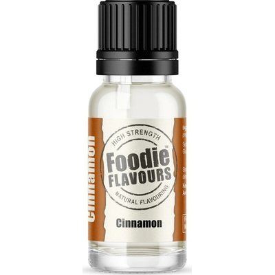 Foodie Flavours Prírodné koncentrované aróma 15 ml škorica